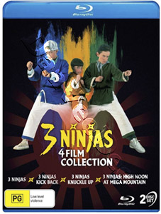 3 Ninjas Collection | 3 Ninjas / 3 Ninjas Kick Back / 3 Ninjas: Knuckle Up / 3 Ninjas: High Noon at Mega Mountain  |   Blu-Ray